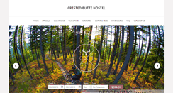 Desktop Screenshot of crestedbuttehostel.com